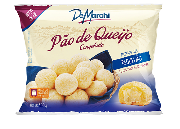 Pão de queijo pré-assado com Requeijão (300g)